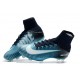 2016 Crampons Foot - Nike Mercurial Superfly 5 FG Bleu Blanc