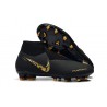 Crampons Nouvelles Nike Phantom Vision Elite DF FG Black Lux