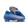 Ronaldo Chaussures Nike Mercurial Superfly VII Elite FG Bleu Shuai