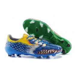 Nouveau Chaussures de Foot Adidas Adizero F50 TRX FG Yamamoto Bleu Vert