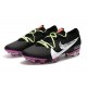 Nike Mercurial Vapor 13 Elite FG ACC Chaussure Noir Violet Blanc