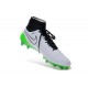 Nouvelle Crampons Nike Magista Obra FG Hommes Blanc Vert Noir Jaune