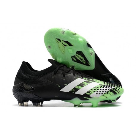 adidas Predator Mutator 20.1 Low Cut FG Noir Vert Blanc