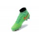 Nouvelle Crampons Nike Magista Obra FG Hommes Vert Orange Noir