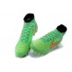 Nouvelle Crampons Nike Magista Obra FG Hommes Vert Orange Noir