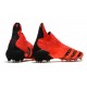 Crampons adidas Predator Freak + FG Rouge Noir Rouge Solaire