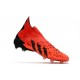 Crampons adidas Predator Freak + FG Rouge Noir Rouge Solaire