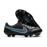 Crampon Nike Tiempo Legend 9 Elite FG Noir Gris Acier