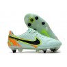 Nike Tiempo Legend IX Elite SG-PRO AC Barely Vert Noirened Bleu Orange