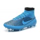 Nouvelle Crampons Nike Magista Obra FG Hommes Noir Bleu