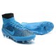 Nouvelle Crampons Nike Magista Obra FG Hommes Noir Bleu