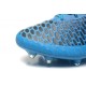 Nouvelle Crampons Nike Magista Obra FG Hommes Noir Bleu