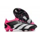 Chaussure adidas Predator Accuracy.1 L FG Noir Blanc Rose Equipe Choc