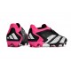 Chaussure adidas Predator Accuracy.1 L FG Noir Blanc Rose Equipe Choc