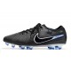 Nike Tiempo Legend X Elite FG Neuf Noir Chrome Hyper Royal