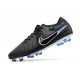 Nike Tiempo Legend X Elite FG Neuf Noir Chrome Hyper Royal