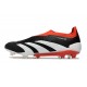 adidas Predator Elite Laceless FG Noir Banc Rouge Solaire