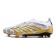 adidas Predator Elite Laceless FG Gris Or Blanc