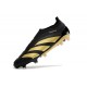 adidas Predator Elite Laceless FG Noir Or