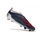 adidas Predator Elite Laceless FG Argent Bleu Rouge