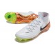 Nike Phantom Luna II Elite FG Blanc Noir Orange