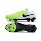 Chaussure Nike Phantom Gx 2 Elite Fg Blanc Vert Noir