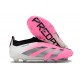 adidas Predator Elite Laceless FG Rose Blanc Bleu