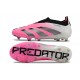 adidas Predator Elite Laceless FG Rose Blanc Bleu