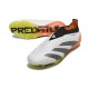 adidas Predator Elite Laceless FG Blanc Noir Orange