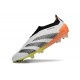 adidas Predator Elite Laceless FG Blanc Noir Orange