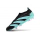 adidas Predator Elite Laceless FG Noir Bleu