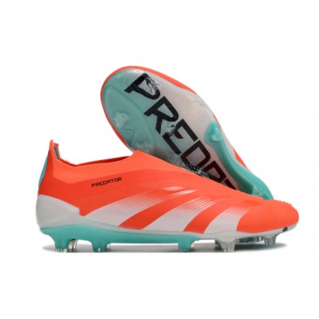 adidas Predator Elite Laceless FG Rouge Blanc Bleu