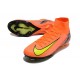 Chaussure Nike Mercurial Superfly 10 Elite FG Orange Jaune