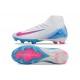 Chaussure Nike Mercurial Superfly 10 Elite FG Blanc Bleu Rose