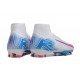 Chaussure Nike Mercurial Superfly 10 Elite FG Blanc Bleu Rose