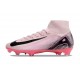 Chaussure Nike Mercurial Superfly 10 Elite FG Rose Noir