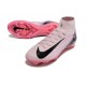 Chaussure Nike Mercurial Superfly 10 Elite FG Rose Noir