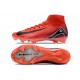 Chaussure Nike Mercurial Superfly 10 Elite FG Rouge Noir