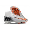 Chaussure Nike Mercurial Superfly 10 Elite FG Blanc Orange Noir