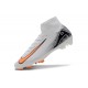 Chaussure Nike Mercurial Superfly 10 Elite FG Blanc Orange Noir