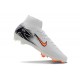 Chaussure Nike Mercurial Superfly 10 Elite FG Blanc Orange Noir