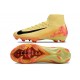 Chaussure Nike Mercurial Superfly 10 Elite FG Jaune Noir Rose