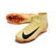 Chaussure Nike Mercurial Superfly 10 Elite FG Jaune Noir Rose