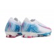 Nike Zoom Mercurial Vapor XVI Elite FG Blanc Bleu Rose