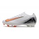 Nike Zoom Mercurial Vapor XVI Elite FG Blanc Orange Noir