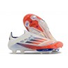 adidas F50+ Sans Lacets FG Advancement - Blanc Rouge Bleu