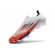 adidas F50+ Sans Lacets FG Advancement - Blanc Rouge Bleu