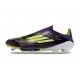 adidas F50+ Sans Lacets FG Fast Reborn - Violet Blanc Lucid Lemon