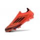 adidas F50+ Sans Lacets FG Rouge Noir