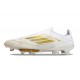 adidas F50+ Sans Lacets FG Day Spark - Blanc Doré Blanc